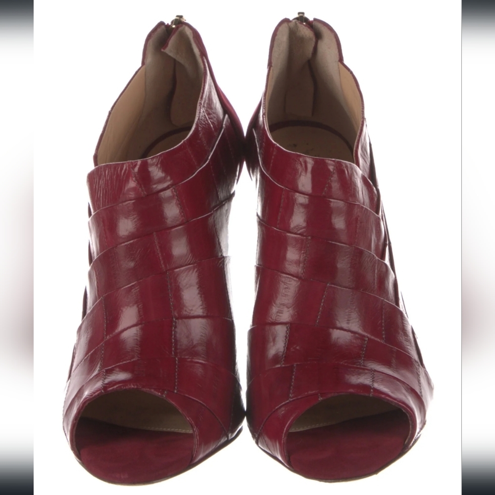 Peep-Toe Booties - Picture 3 of 5